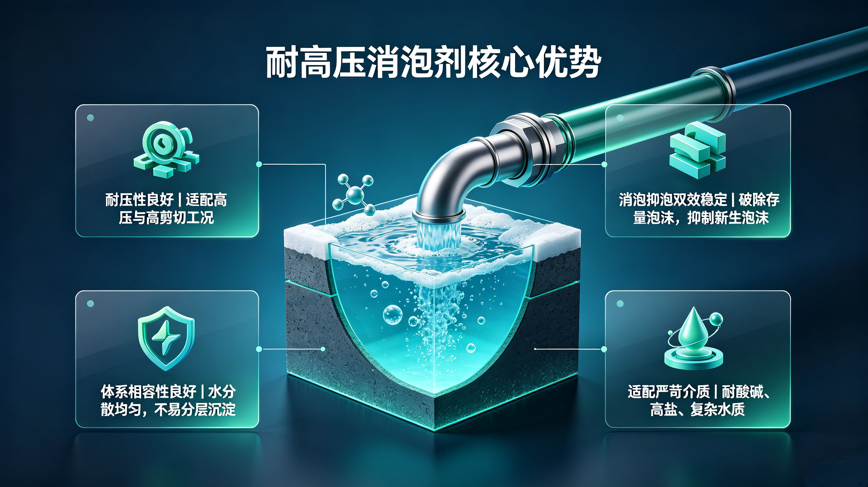 耐高压消泡剂核心优势