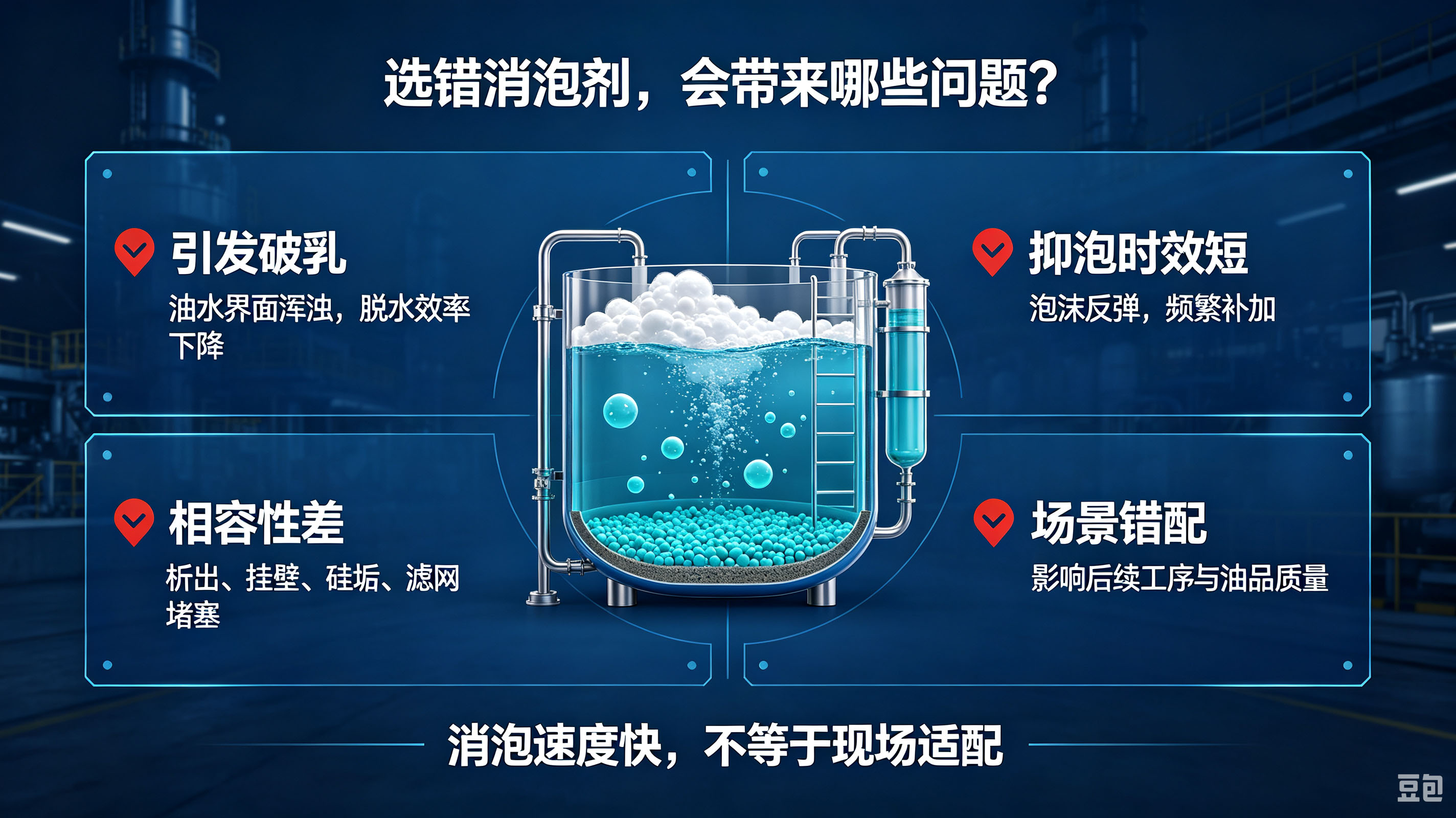 (选错消泡剂带来的问题)