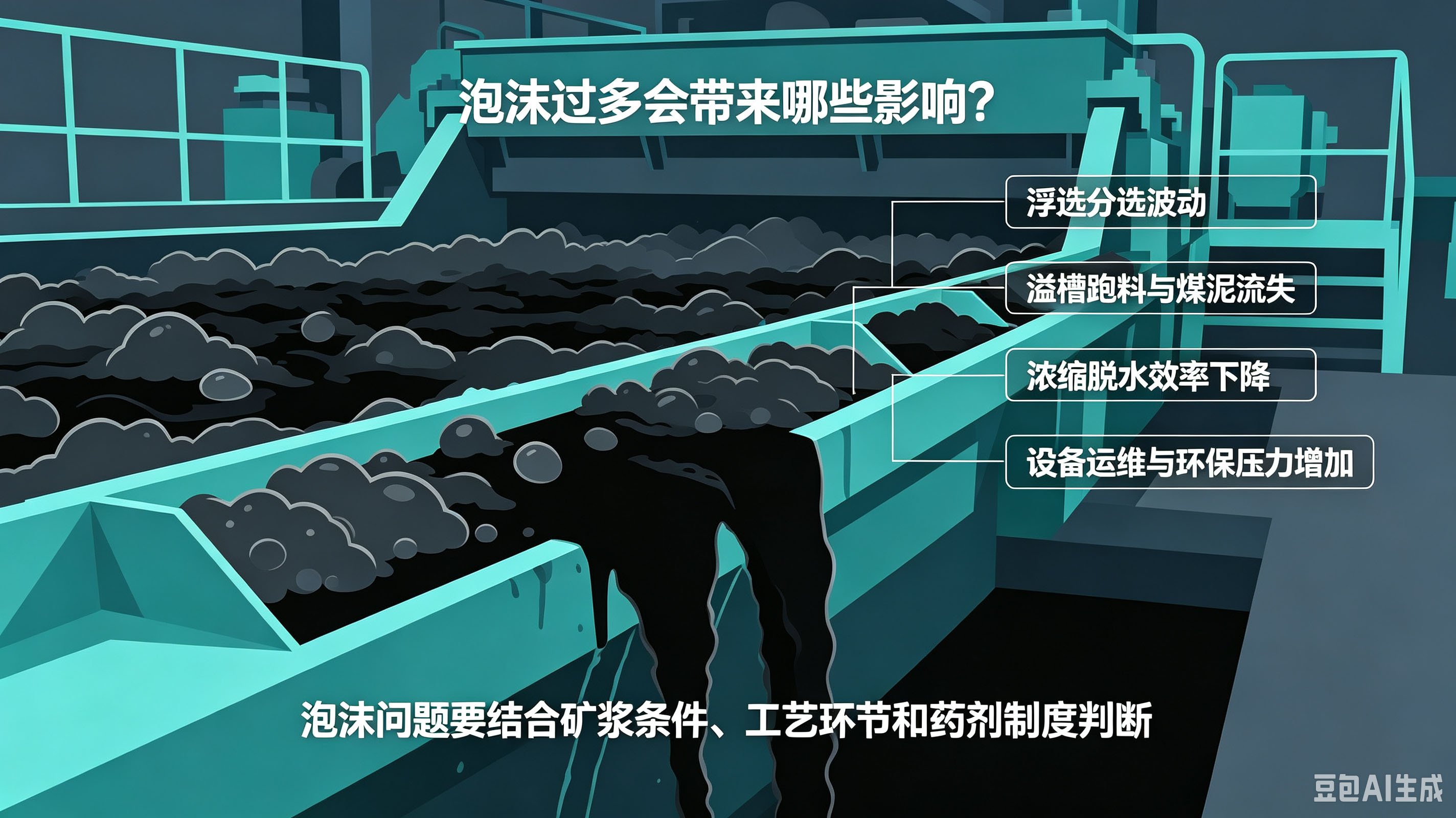 （煤矿洗选泡沫带来的影响）